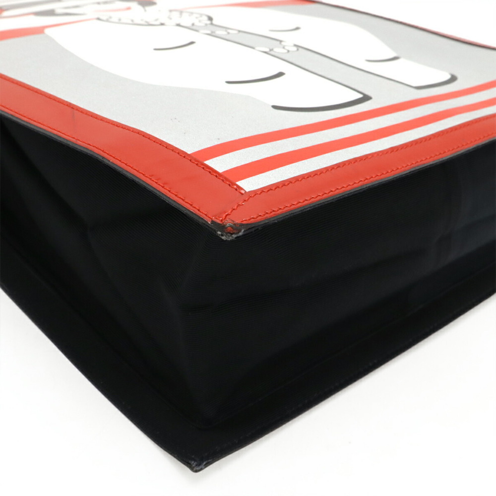 CHANEL Black Leather Tote Bag - Picture 4 of 8